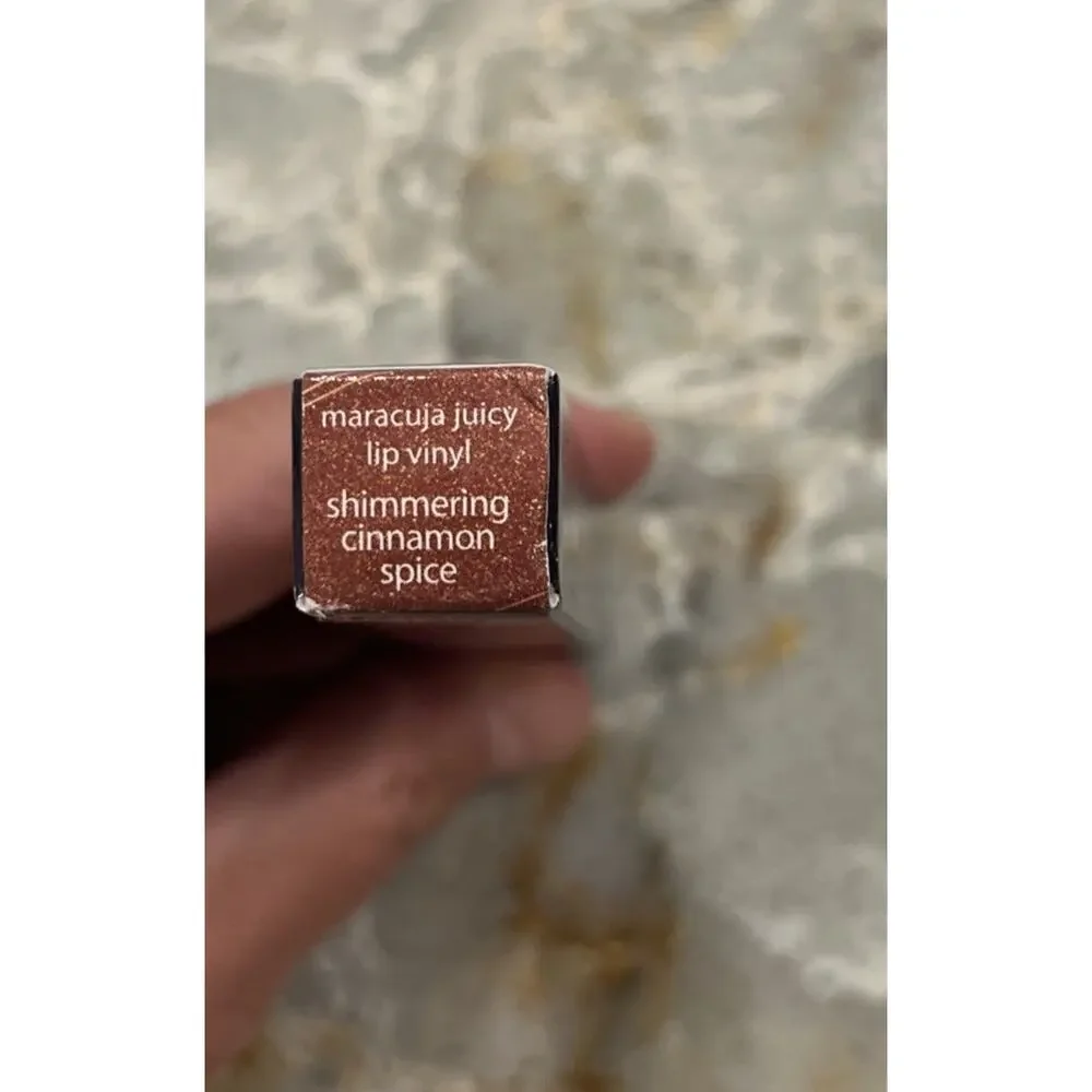 Tarte Maracuja Juicy Lip Vinyl Gloss Shimmering Cinnamon Spice New In Box 2.7g